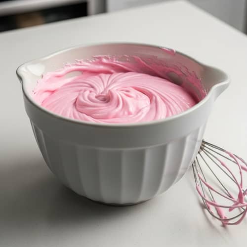 Pink Raw Cake: Fluffy & Light Pastel Pink Delight