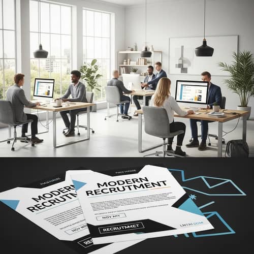 Modern Recruitment in a Contemporary Office Setting