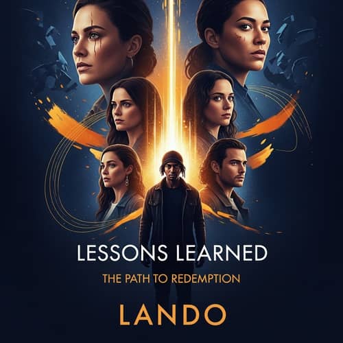 Create a Modern and Meaningful Movie Poster Inspired by 'Lando'
