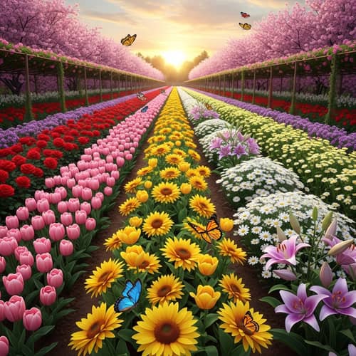 Stunning Garden Flowers in Full Bloom