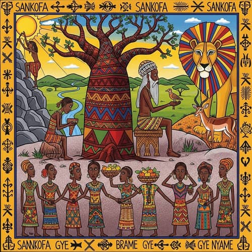 Life Lessons Through African Art: Symbolic Motifs & Vibrant Colors