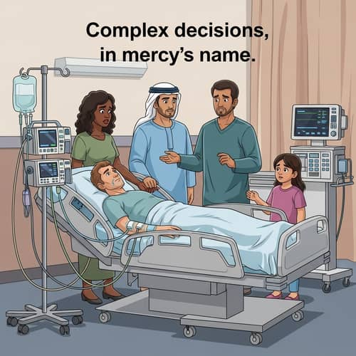 Hospital Scene with Mercy Killing Decision | Emotional Family Discussion