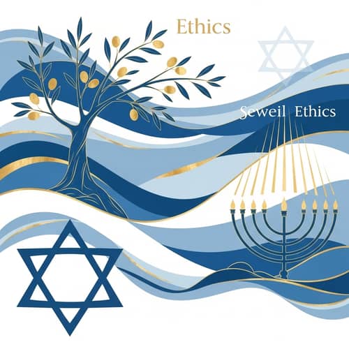 Jewish Ethics Abstract Art - Philosophical Representation