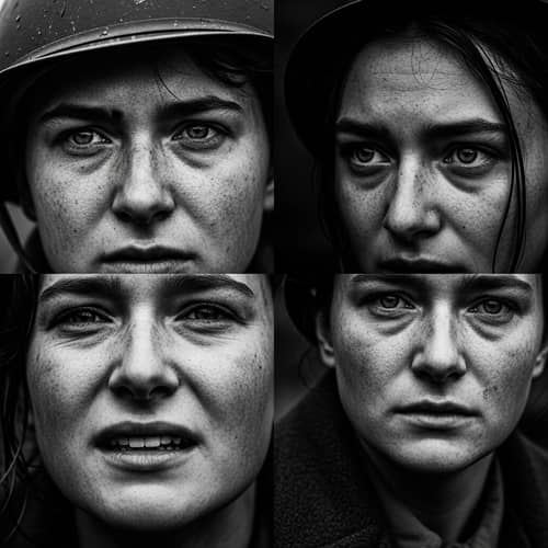 Intense Black and White Gaza Conflict Imagery | War Photography