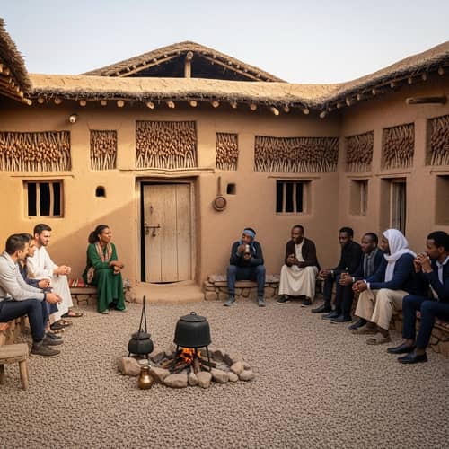 Historical Ethiopian Style Dwelling in Arabian Peninsula | 7th Century