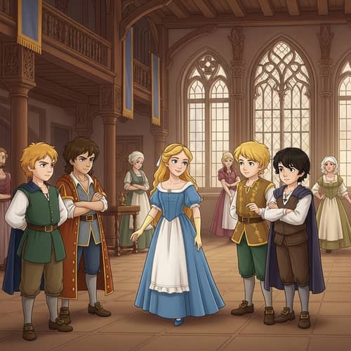Beauty - Tale of the Rich Merchant's Daughters & Sons