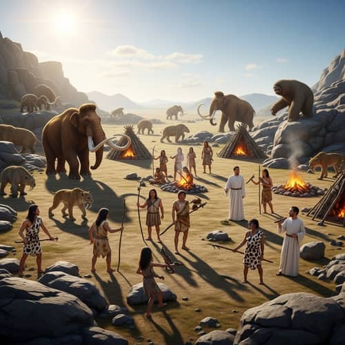 Explore the Fascinating Stone Age World - Human Ancestry, Wildlife & Ancient Tools