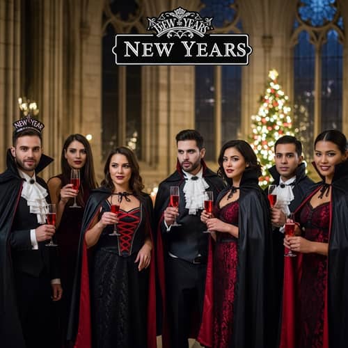 Unique New Year's Corporate Vampire Party | Festive Nocturnal Celebration