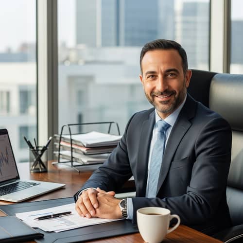 45-Year-Old Saudi Senior Manager | Professional Portrait