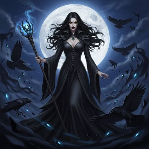Mysterious Black Magic Woman | Shadow Arts Master