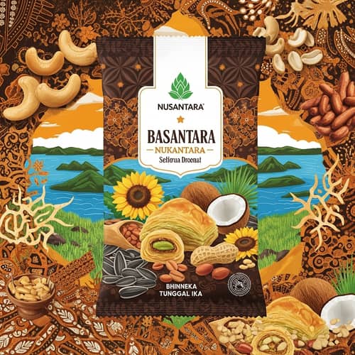 Vibrant Baklava Packaging Inspired by Indonesian Nusantara | Brand Design