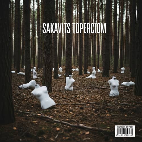 Album Cover: Mannequins Scattered in Forest