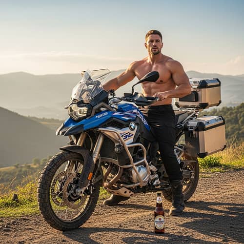 Adventure Rider on BMW GS 850 | Latin American Hills