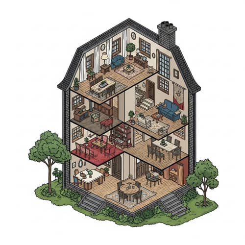 House with a Thousand Rooms - Explore the Infinite Possibilities