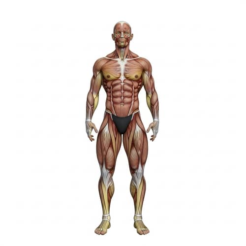Contrasting Figure: Powerful Lower Body, Frail Upper Body | Analogy with Corporate Structure
