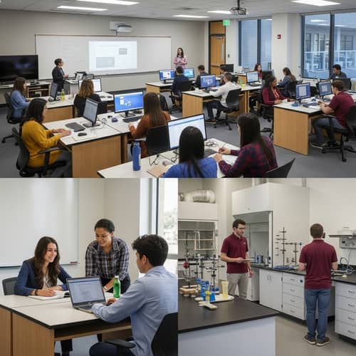Cutting-Edge Academic Institution with Advanced Educational Tools and Diverse Student Body