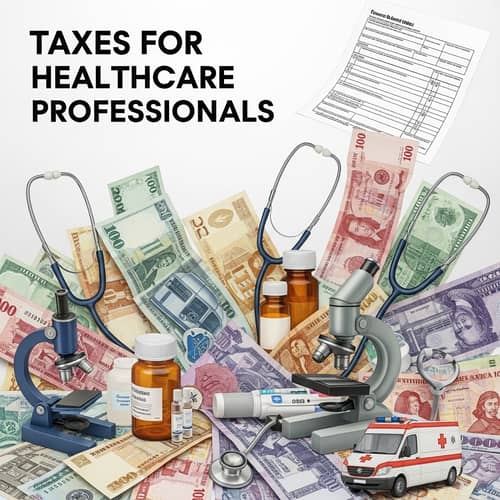 Taxes for Healthcare Professionals - Financial Responsibility Symbolized