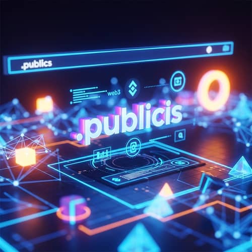 Virtual Web Domain with .publicis Extension | Web3 Innovation