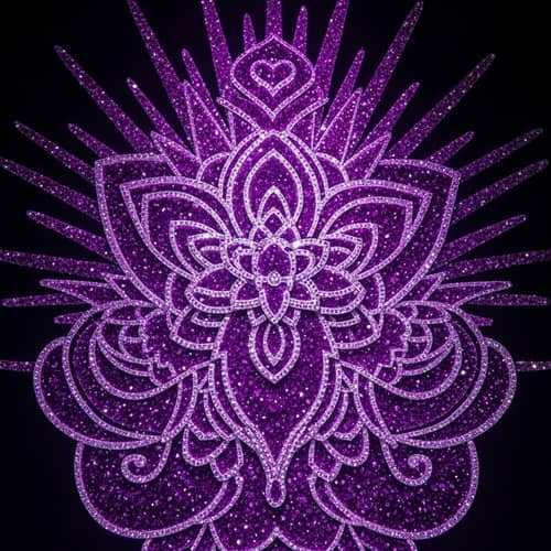 Majestic Amethyst Crystal Art: A Wealthy Elegance