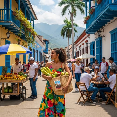 A Day in Santa Marta, Colombia: Vibrant Scenes of Local Life