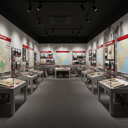 1500 Square Feet Exhibition Space | Liberation War History Display