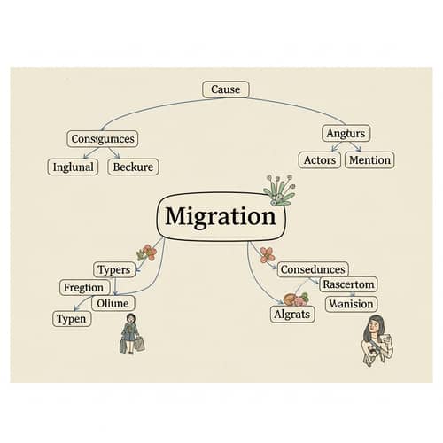 Concept Map on Migration: Causes, Types, Actors, Consequences | Website