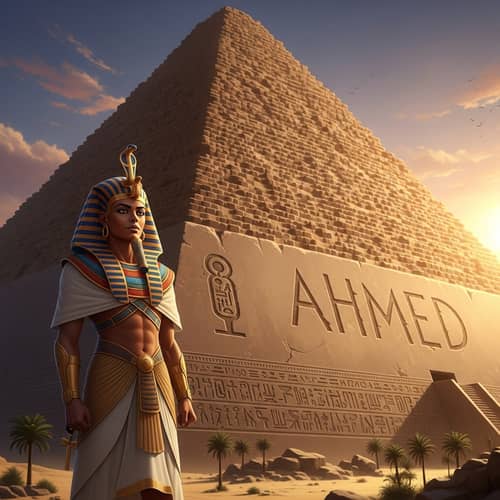 Majestic Pharaoh at Ahmed Pyramid