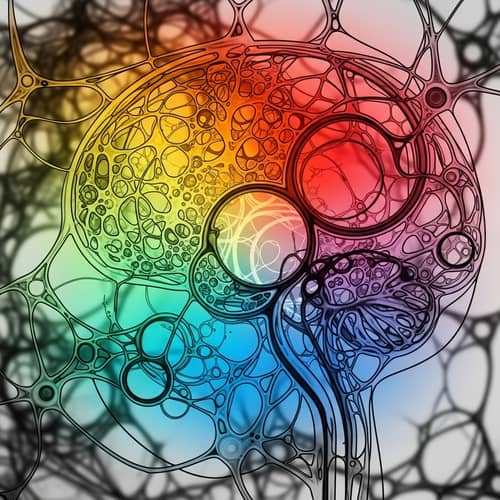Abstract Memories | Neurons Firing | Colors & Shapes Concept