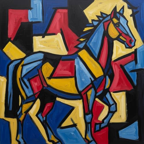 Abstract Horse Art: Early 20th-century Abstract Equine Representation