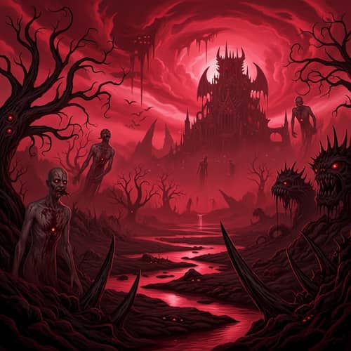 Enchanting Spiritual World of Bloodiness and Horror