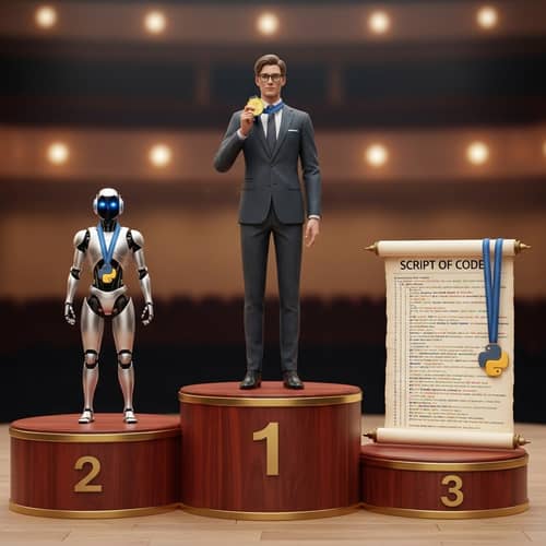 Winners Podium: Claude, Baidu, ChatGPT