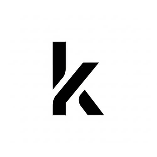 Sleek & Contemporary Letter 'K' Logo Design | Minimalistic Graphic Design