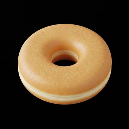 Plain Golden Brown Donut