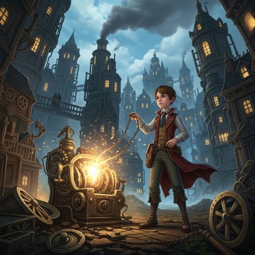 Steampunk Adventure in the City of Steamhaven - The Tale of Alexander