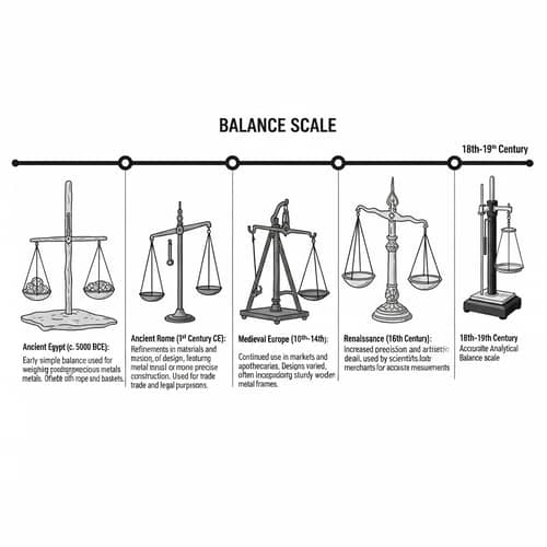Balance Scale Evolution Timeline: Easy Illustrations & Info