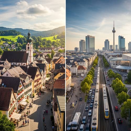 Captivating Scene of Germany: Charming Villages & Vibrant Cities