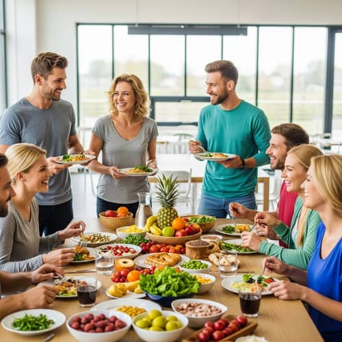 Balanced Meal Gathering for Health-Conscious Individuals
