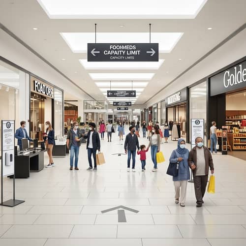 Modern Shopping Mall Amid Global Pandemic | Safe Shopping Experience
