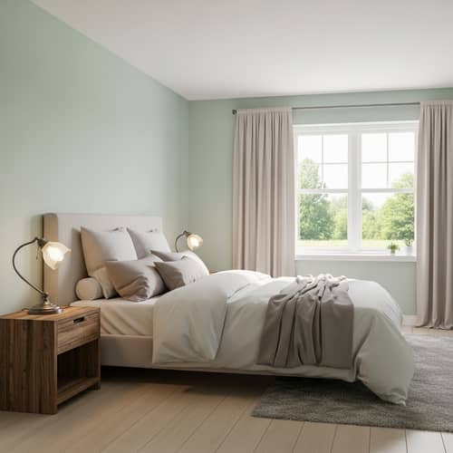 Tranquil Bedroom Decor | Serene Pastel Theme
