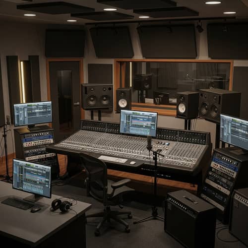 Modern Music Studio | State-of-the-Art Audio Equipment