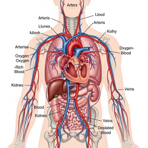 Human Circulatory System Diagram Explained