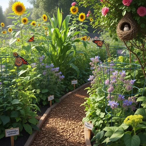 School Garden Biodiversity: Plants and Animals Interactions