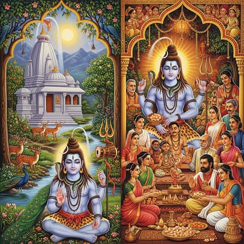 Maha Shivaratri Painting: Peace and Love Celebration