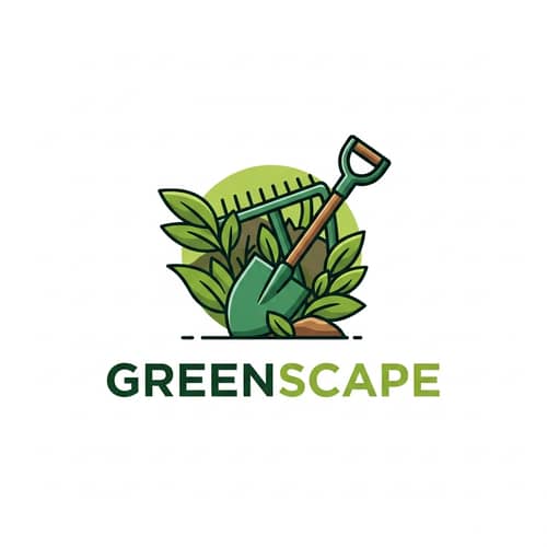 Professional Greenscape Landscape Gardening Logo Design