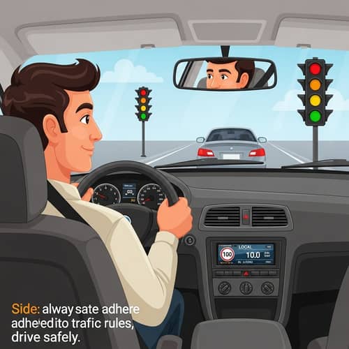Promoting Safe Driving Behaviors | Stay Alert & Follow Traffic Rules
