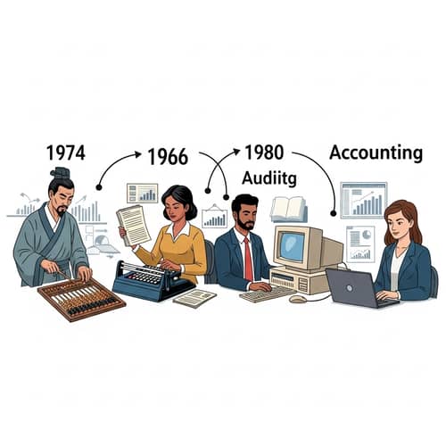 Evolution of Technology in Accounting: Visual Timeline