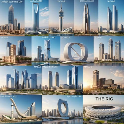 Iconic Landmarks of Saudi Arabia | Jeddah, Riyadh & Neom