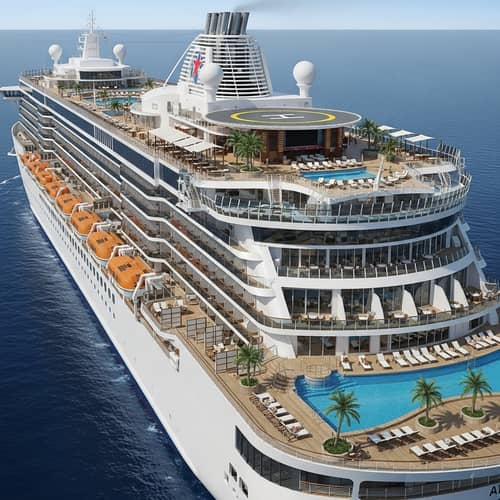 Luxury Cruise Ship Design for Exotic Sea Adventures