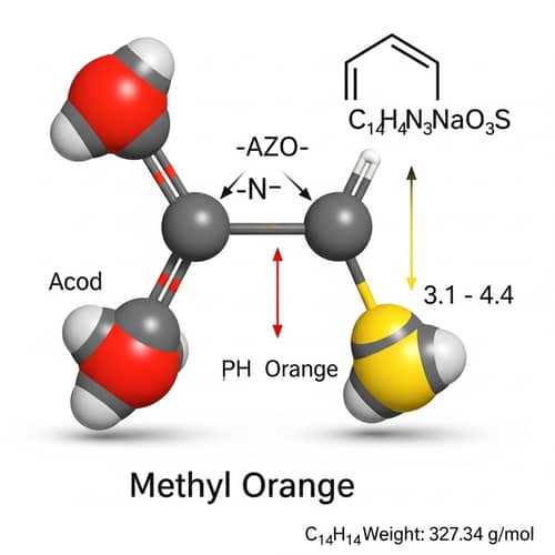 Methyl Orange pH Indicator: Properties, Chemical Structure, and Uses