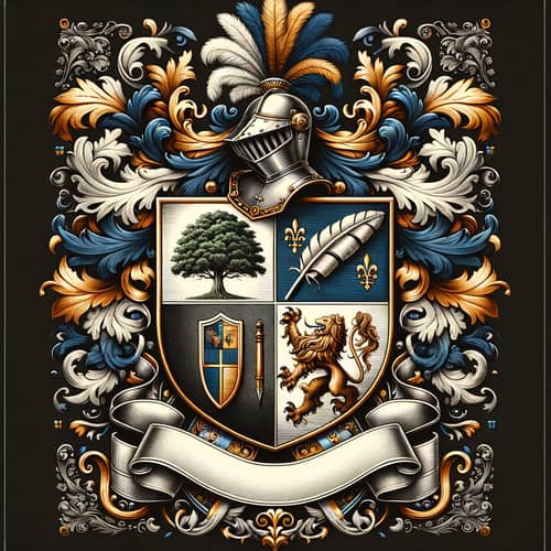 Traditional Coat of Arms Design | Symbolism of Strength, Courage, Wisdom & Faith